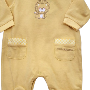Pijama Don Algodon Leon Mostaza